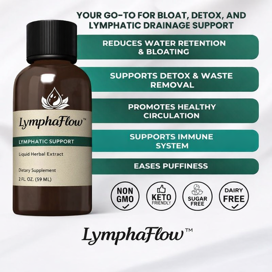 LymphaFlow  Lymphatic Drainage Supplement